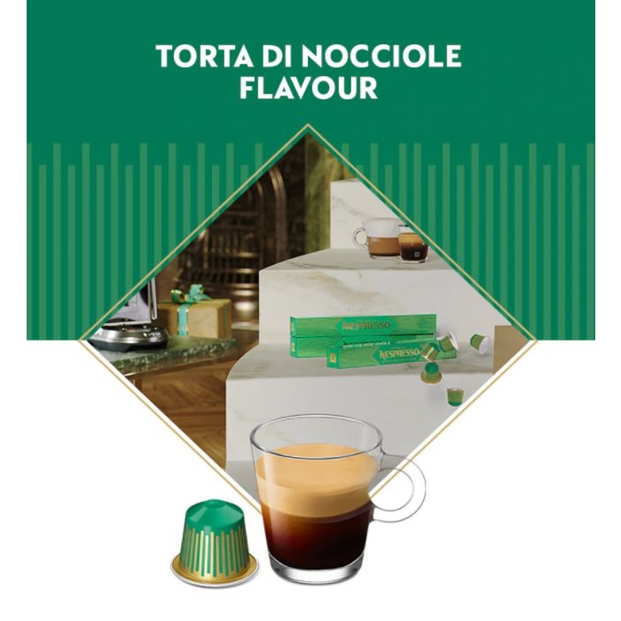 کپسول قهوه نسپرسو مدل Torta Di Nocciole 