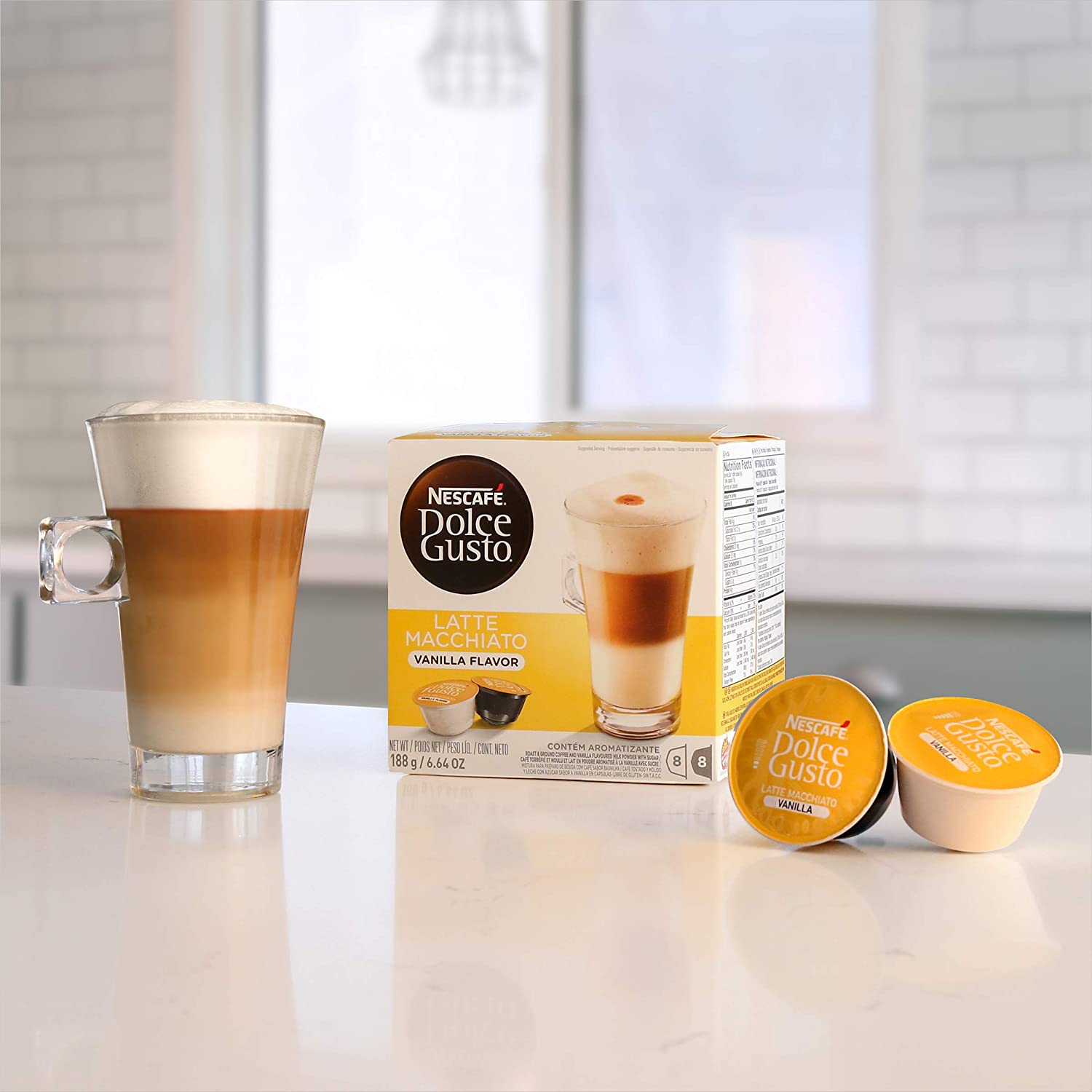 کپسول قهوه دولچه گوستو مدل Latte Macchiato Vanilla – بونو کافه