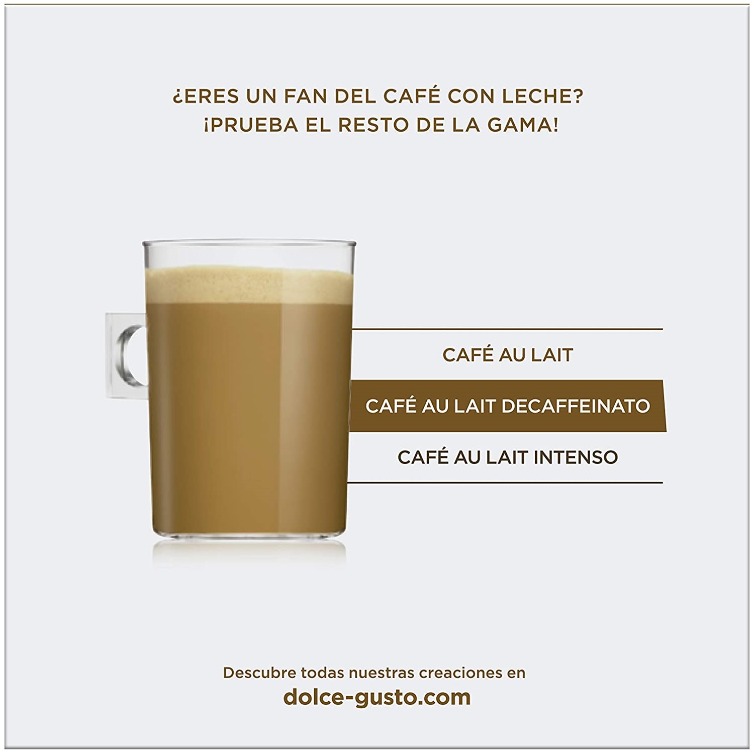 کپسول قهوه دولچه گوستو مدل Cafe Au Lait Decaf – بونو کافه