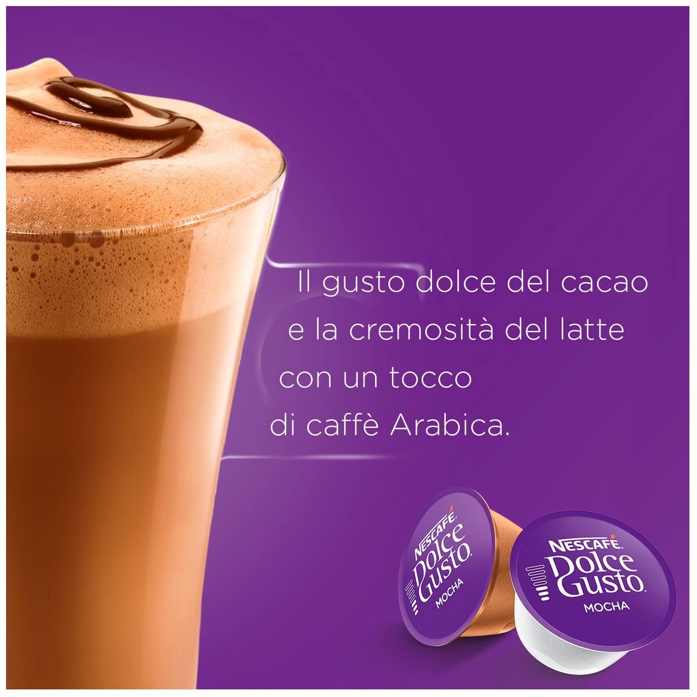 Juego de 16 cápsulas Mocha Dolce Gusto