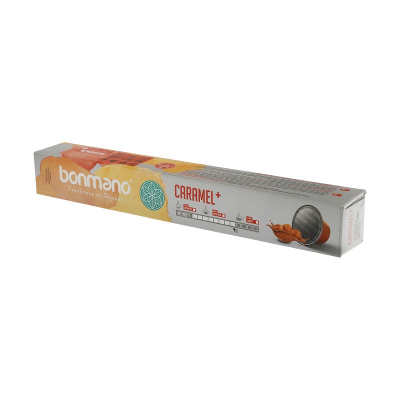 Caramel Plus کپسول قهوه نسپرسو بن مانو مدل Caramel Plus – بونوکافه