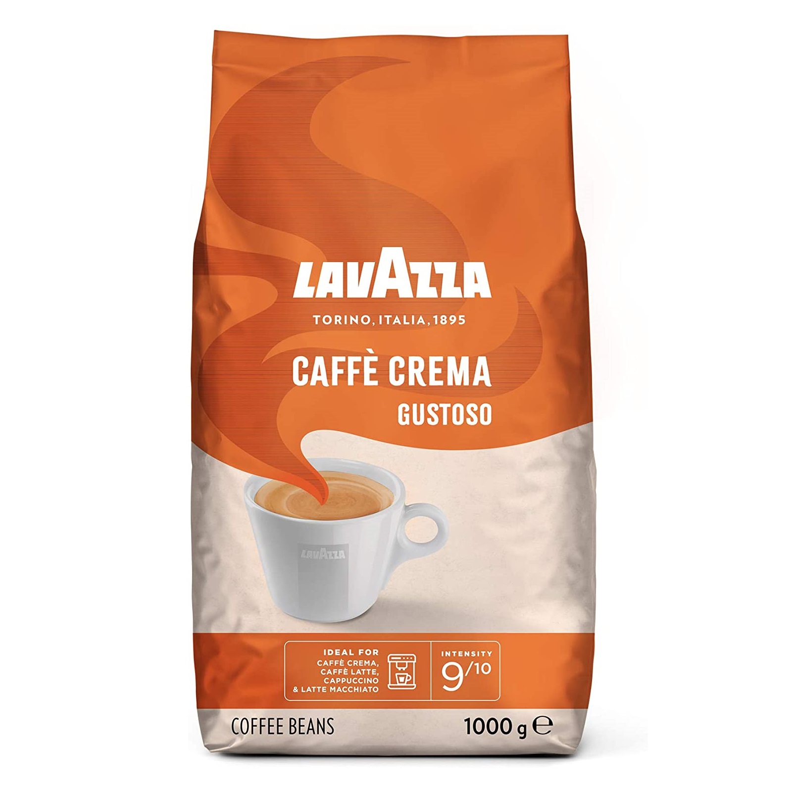 قهوه دانه لاواتزا مدل Caffe Crema 